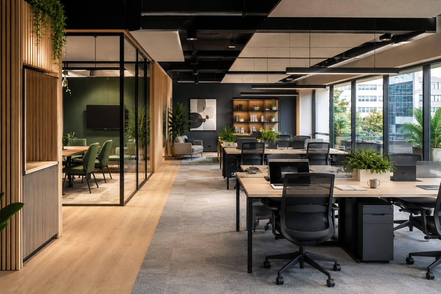 Aménagement de bureaux : comment créer un espace de travail performant et agréable ?
